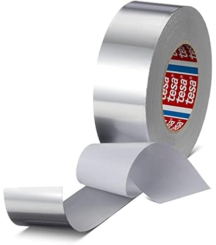 GOCABLETIES Aluminium Klebeband 48mm X 50m - 2 Rollen Hitzebeständig Selbstklebend