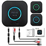 Récepteur sans fil Bluetooth 4.2 - Reiie B06 récepteur audio Bluetooth pour Streaming Bluetooth, HiFi adaptateur Bluetooth, prise en charge audio 3d, DSP, aptX faible Latence, système stéréo