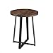 Produktbild Klapptisch YANFEI, Couchtisch aus Eisen, moderner minimalistischer runder Tisch, Lagertisch, Gold (45,5 * 56 cm) (Farbe : A)