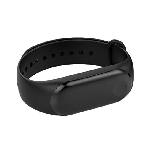 Preisvergleich Produktbild Zhangmeiren Sport Armband Herzfrequenz Oximeter Schrittzähler Schlaferkennung wasserdichtes Armband (Color : Black)