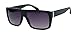 Produktbild Old School Sonnenbrille Flat Top Retro Style schwarz