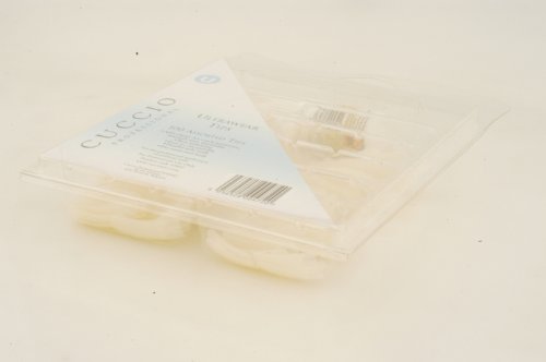Cuccio Ultrawear Nail Tips Pack of 100 + 3g Glue