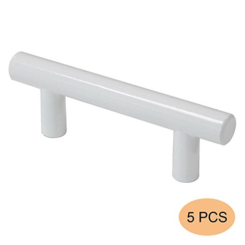 5 Stück Weiß T Stangengriff Hohle Edelstahl Küchenschrank Türgriffe Möbelgriffe Relinggriff Bohrlochabstand 64mm 5 Stück Weiß T Stangengriff Hohle Edelstahl Küchenschrank Türgriffe Möbelgriffe Relinggriff Bohrlochabstand 64mm