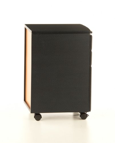 hjh OFFICE 673800 Rollcontainer EKON graphit, inkl. 3 Schübe, grundsolide Verarbeitung, optimal für Schreibtisch, Büromöbel, Schreibtisch Container, Rollkontainer Büro, Rollkontainer mit Schubladen - 4