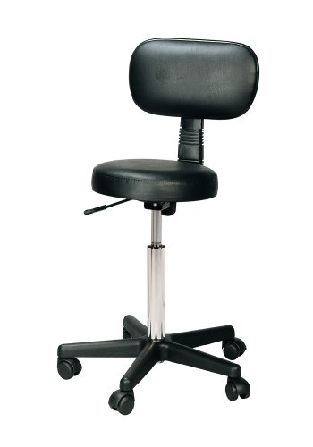 Preisvergleich Produktbild Comair 3070126 Gigant L Sattelrollhocker Sattelhocker, schwarz