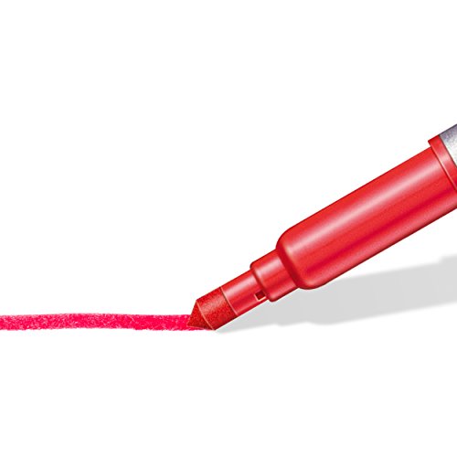 Staedtler 320 NWP12 Doppelfasermaler Noris Club (stabile, eindrucksichere Spitze, auswaschbar, Strichbreite 1-3 mm, Etui mit 12 farblich sortierten Doppelfasermalern) - 3