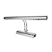 Produktbild Liqoo Spiegelleuchte mit Schalter LED 5W Spiegellampe 180°Schwenkbar Aufbauleuchte Badlampe Badleuchte Bildleuchte Schrankleuchte aus Edelstahl Warmweiß 3000K 290Lumen 27 x 5050SMDs AC 85-265V 40cm