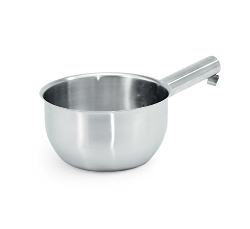 Schöpfer aus Chromnickelstahl - mit Schüttrand in mehreren Ausführungen / A1 - Ø 18 cm, Inhalt: 1,5 Liter / A2 - Ø 20 cm, Inhalt: 2,5 Liter / A3 - Ø 22 cm, Inhalt: 3 Liter / A4 - Ø 24 cm, Inhalt: 5 Liter (Ø 18 cm)