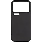 Aksesuarcim Xiaomi Mi 17 Pro Max ile Uyumlu Silikon Kılıf Mat Pastel Renkli Parmak İzi Bırakmayan Yumuşak Kapak Biy Siyah