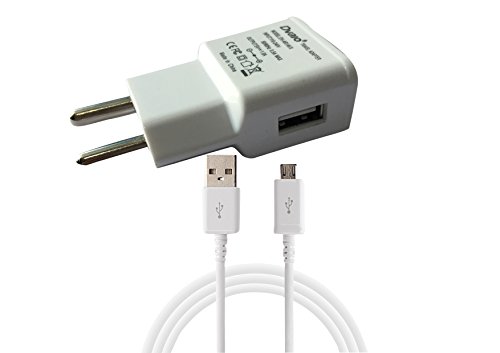 Panasonic Eluga L2 Compatible Certified Charger kit of Micro USB Cable + USB Adapter( 1Amp Genuine Output ) RS.209 (70.00% Off) - Amazon