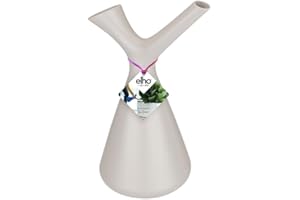 Elho Plunge konewka 20 - konewka do użytku wewnątrz i na akcesoria - Ø 15,0 x wys. 29,5 cm - szara/ciepła szara