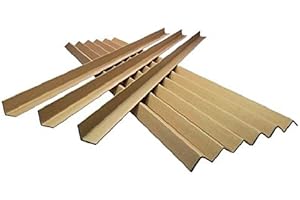GLOBE PACKAGING 50 x 1.5M Long Cardboard EDGE Guard Pallet Protectors 35mm L Profile