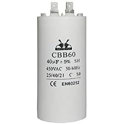 Condensateur de moteur 40 uF/450V CA