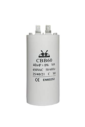 Condensateur de moteur 40 uF/450V CA