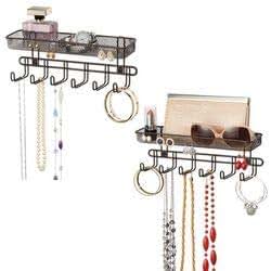 Amazon.de: mDesign 2er Set Schmuckaufbewahrung zum Aufhängen