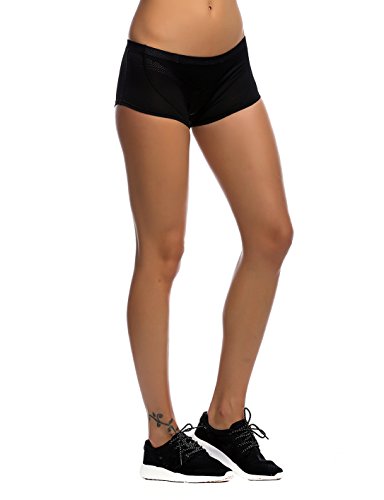 iCreat Damen Radunterhose Bike Fahrradunterwäsche Unterwäsche Briefs mit Sitzpolster Rosa S/M/L/XL/2XL - 7