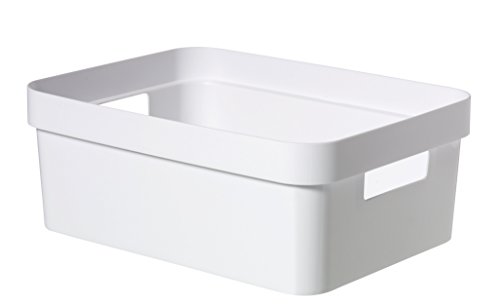 CURVER | Bac Infinity 11L, Blanc, Crates, 35,6x26,6x13,6 cm