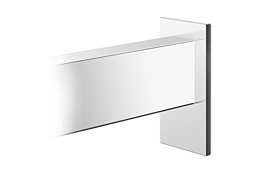 ZACK 40041 Linea Wandhalterungen für Klebemontage, Edelstahl hochglänzend, Set/2 - 2