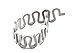GONO Fashion French Vintage Hair Braiding Tool Roller for Magic Hair Twist Styling Bun Maker(White)