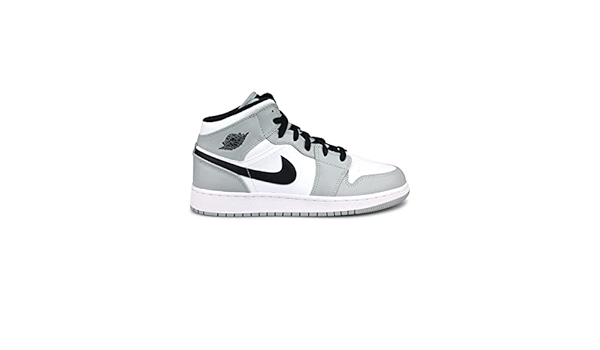 Air Jordan 1 Mid Light Smoke Grey Junior 554725-092, grey, 6.5 UK:  Amazon.co.uk: Shoes \u0026 Bags