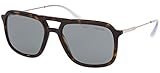 DARK HAVANA/GREY Prada 0PR 06VS Gafas de sol, Havana, 54 para Hombre