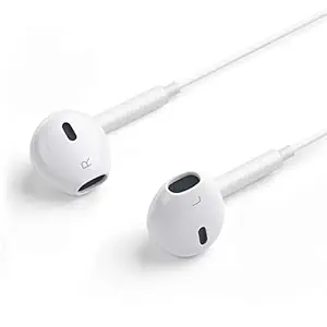 LCARE Zoo-Zoo in Ear Wired Earphones with 3.5mm Jack and Mic (White)