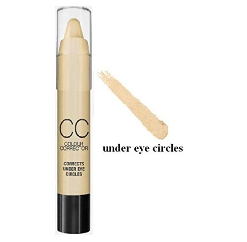 LyDia® CC Colour Corrector Concealer Stick Various Shades -- Highlighter/Corrects Redness/Corrects Dark spots (Light, Dark)/Corrects under eye circles/Corrects dullness (05 Corrects under eye circles)