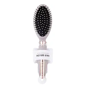 MINISO Portable Mini Anti-static Cushion Hair Brush with Clip Head Massage Combs