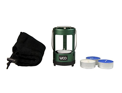 UCO - Kit de Velas anodizadas Unisex, Color Verde, Talla única