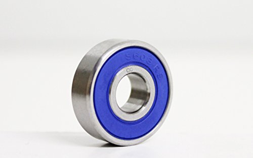 S608 2RS / SS608 2RS Edelstahl Kugellager 8x22x7 mm Industriequalität DIN625-1 mit G10-Präzisionskugeln / 608SS / S608RS 608RS 608