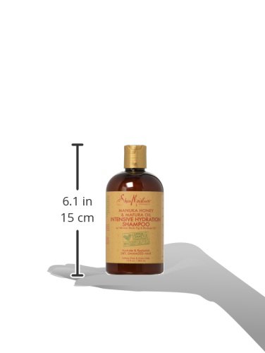 Shea Moisture Manuka Honey & Mafura Oil Intensive Hydration Shampoo with African Rock Fig & Baobab Oil 13oz - 3