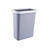 WFGNG Porte-ordures Poubelle Boîte de Rangement Anneau de Pression Hanging Enregistrer l'espace de Stockage Boîte étanche et Facile à Nettoyer (Color : B)