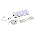 Produktbild DIY 10LED Dimmable Kosmetikspiegel beleuchtet Kit-Lampen für Make-up-Hollywood-Spiegel Nachtlicht Steckdose Nachttischlampe Kinder Tischlampe Led Mädchen