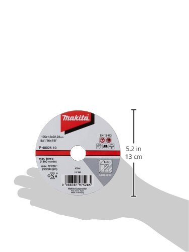 Makita Trennscheibe 125×1,5mm ALU 10er Pack P-40026-10 - 4