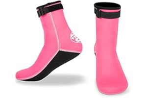 OURSUNSHINE Neoprene Socks, 3mm Water Sports Socks for Women Men, Anti-Slip Water Shoes Wetsuit Socks Thermal Socks for Diving Snorkeling Swimming Surfing Sailing