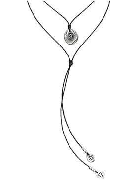 Beau Soleil Jewelry Lederkette Tribal Coins Ibiza Style Lederschmuck Halskette Damenkette Lederbandkette mit Anhänger