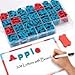 Produktbild Gamenote Magnetische Buchstaben und Zahlen Set- 208 pcs, ABC Alphabet Magnete für Kinder,Lernspielzeug für Kinder,Geschenk