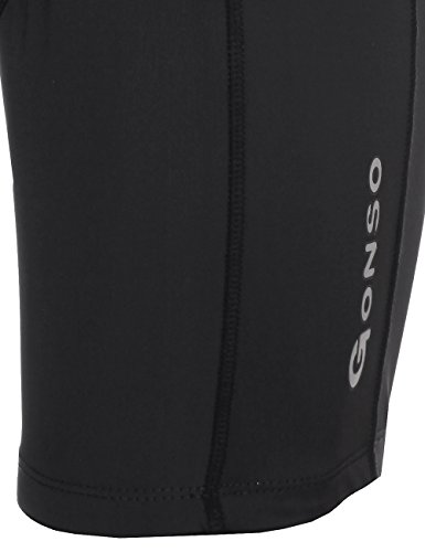 GONSO Radhose Algier aus 80% PA 20% EL für Herren, gepolsterte Fahrradhose/ Bermuda/ Shorts mit Kordelzug, nahtfrei - 5