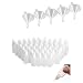 Produktbild 5ml-100ml Plastikware Leere Plastik Dropper Squeezable Flaschen Liquid Pipette,50ml Packung von 100PCS (Flasche + Cap + Lip)
