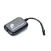 Produktbild Mini GPS Tracker Echtzeit Netzwerk Monitor Tracking Gerät Lange Standby-Locator GPRS GSM für Kinder Senioren Pets Cars Fahrzeug SMS, Schwarz