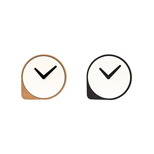 Puik Art – Tischuhr – CLORK – Uhrwerk analog – Kork – Metall 19 x 19 x5 cm - 4