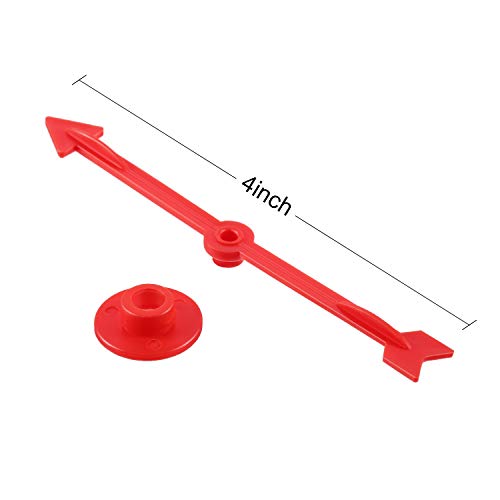 4 Inch Arrow Spinners Plastic Arrow Spinner In 5 Colors For School