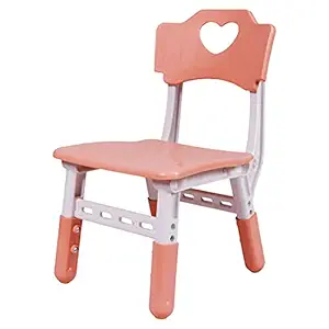 Klaxon Bunny Multipurpose Kids Chair | Portable Activity Chair for Children|Strong & Durable Plastic Chair (Pink)