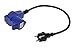 Produktbild Nautika Adapterkabel 40 cm von Schuko Stecker 230V auf CEE 16A Winkelkupplung Schukosteckdose und Schuko Kupplung Adapter Verteiler Verteilung