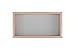 Produktbild elbmöbel Aufbewahrungsbox klein in blau weiß grau türkis für Spielzeugkiste Babysachen aus Holz stapelbar Kinder Spielzeug mit Fach Wandregal Holzkiste Ablage Box Wandgarderobe Flurgarderobe Büchregal schwebend B40 x H20 x T30 cm (Grau)