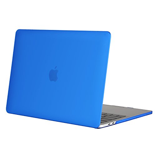 MOSISO MacBook Pro 13 Hülle 2016 - Ultra Slim Hochwertige Plastik Hartschale Tasche Schutzhülle Snap Case für NEUESTE MacBook Pro 13 Zoll (2016 Freisetzung) A1706 / A1708 mit/ohne Touch Bar and Touch ID, Blau