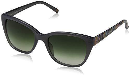 Preisvergleich Produktbild Joules Sunglasses Damen Sonnenbrille Sandwood, Grau (Grey / Green), 54.0