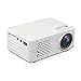 Produktbild SO-buts Mini Projektor Beamer 7000 Lumen 3D Micro Portable Home Entertainment Projektor Unterstützt 1080p HD Projektion AV USB für Smartphones, iPhones, iPads, Laptops (Weiß)