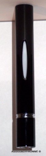 brand new gift boxed black refillable perfume dispenser with swarovski crystals