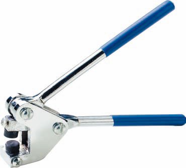 Plombierzange 8-10 mm für Blei & Kunststoffplomben, 170 mm Metall - 2